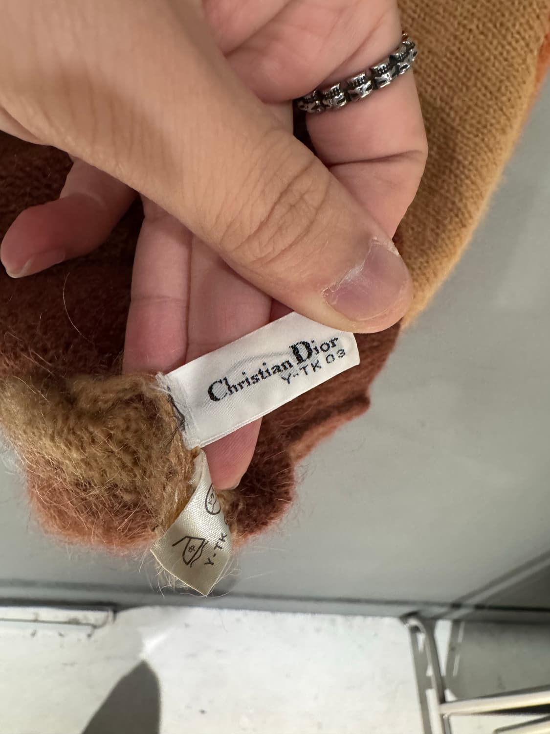 크리스찬 디올 프레타포르테 아가일 패턴 스웨터  상품이미지5