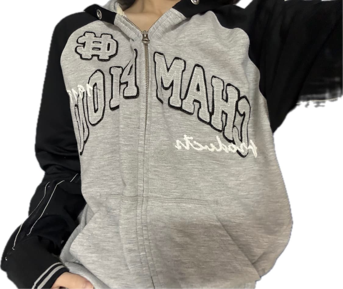 핏 진짜 예쁨) 챔피온 나그랑 후드집업 빅로고 올드스쿨  상품이미지4