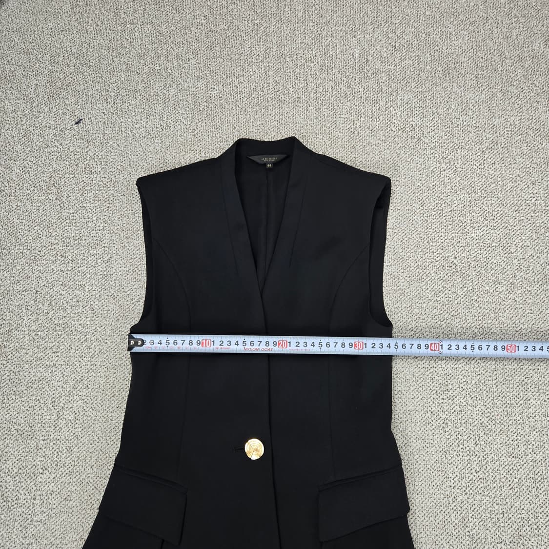 0823.제시 뉴욕  쉬폰 블랙  민소매 베스트 조끼44 상품이미지8
