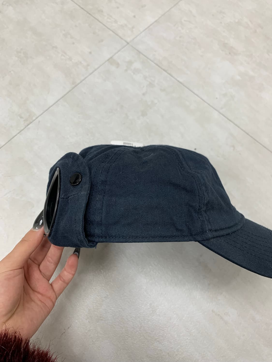 cp company 네이비 고글 디테일 볼캡 #295 상품이미지6