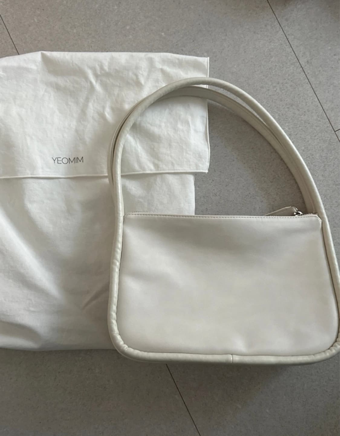 여밈 미니 릿지백 상품이미지5