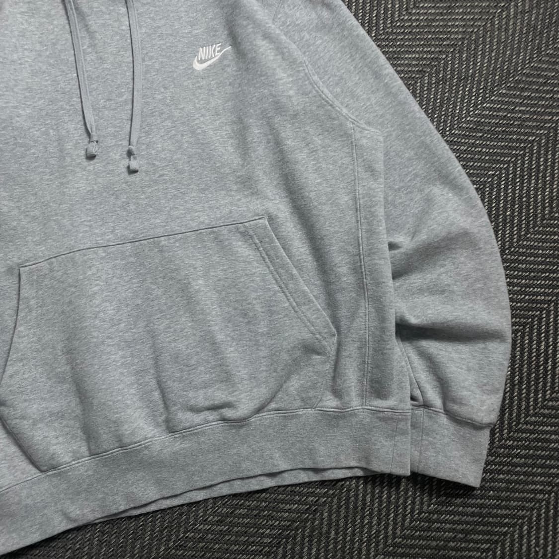 나이키 NSW 클럽 그레이 기모 후드 티셔츠o 4686 상품이미지2