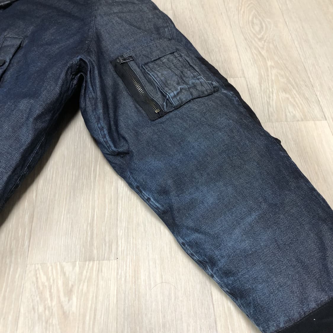 (M) 00's 폴로 랄프로렌 폴로 진스 헤비 덕다운 N3B 봄버 자켓 상품이미지2