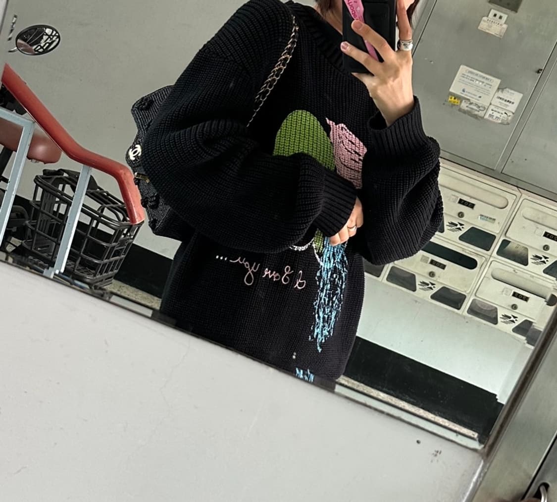 샤넬 클래식 미디움 (라피아 소재) 상품이미지3