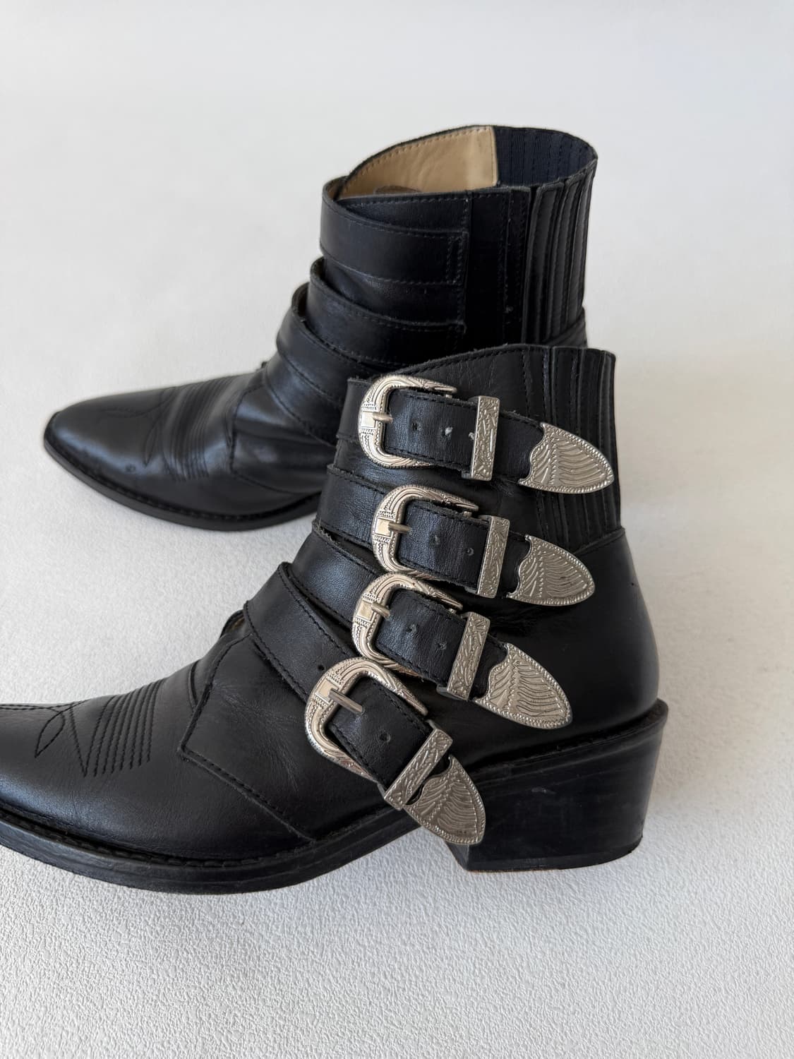 [EU36]토가 풀라(TOGA PULLA) 웨스턴 버클 부츠 상품이미지4