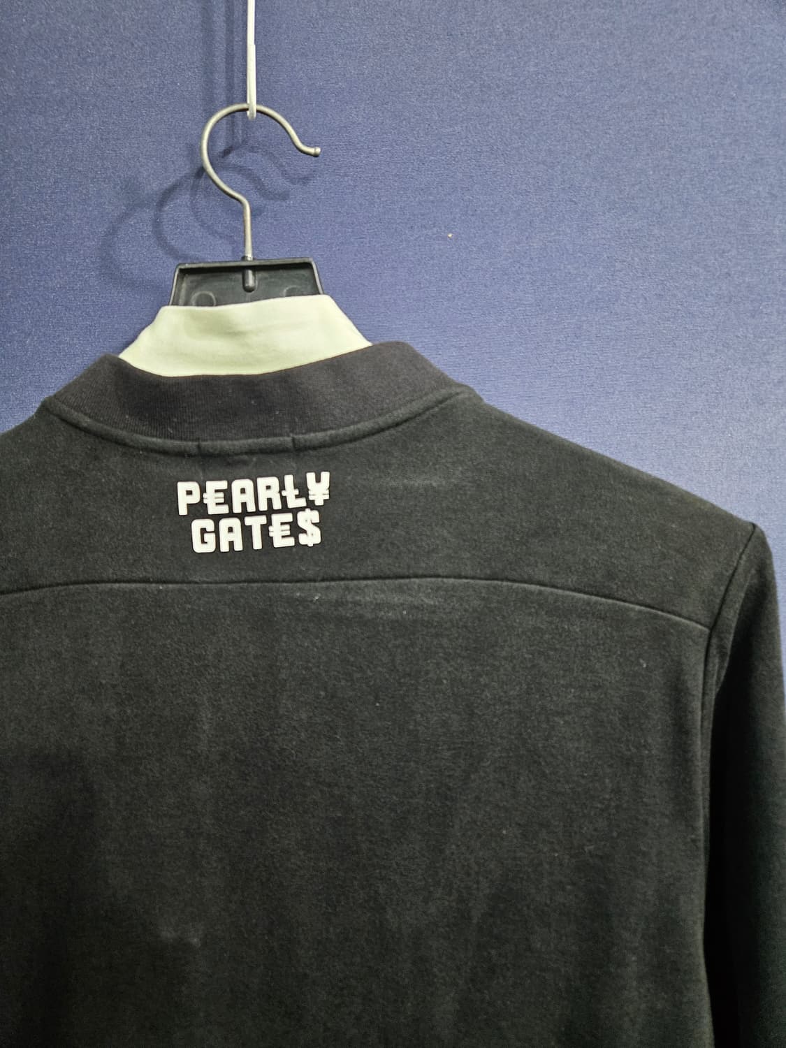 파리게이츠 블랙컬러 남성 슬림핏 100 골프 터틀넥  상품이미지8