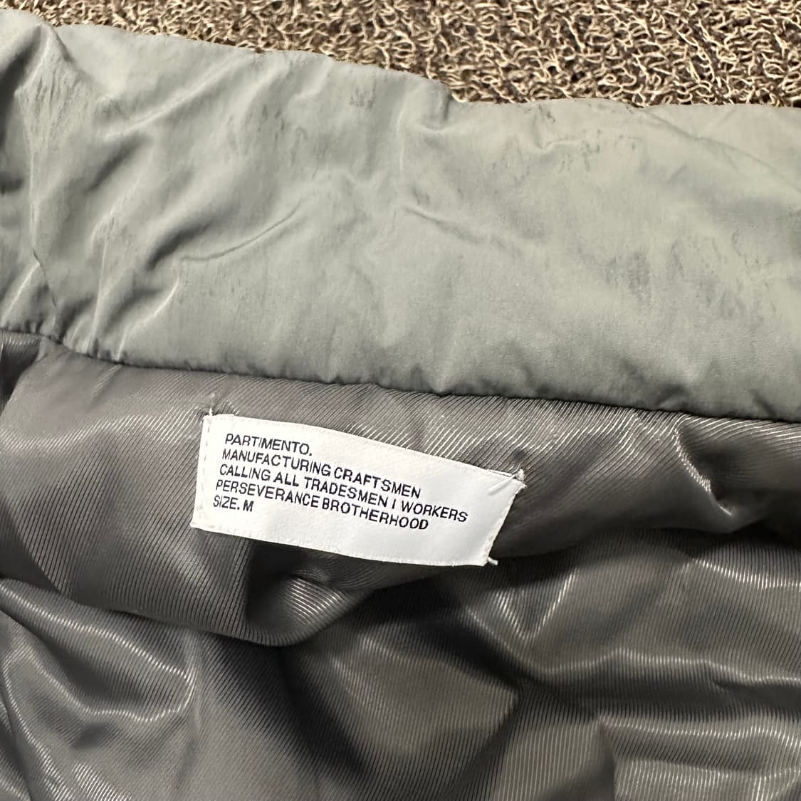 파르티멘토 신슐레이트 푸퍼 패딩 자켓 M 상품이미지7