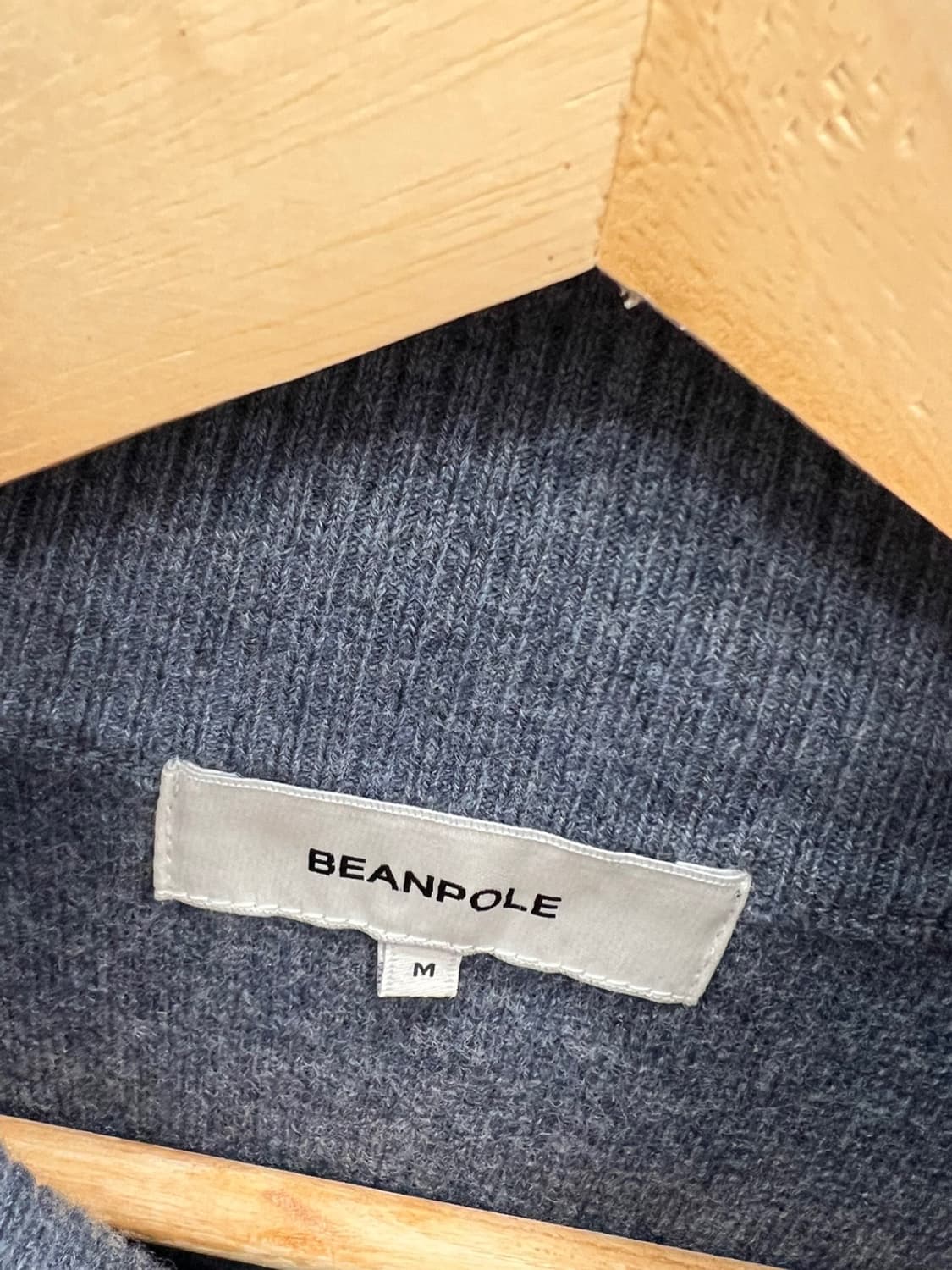 100) 빈폴 신형 니트집업 상품이미지3