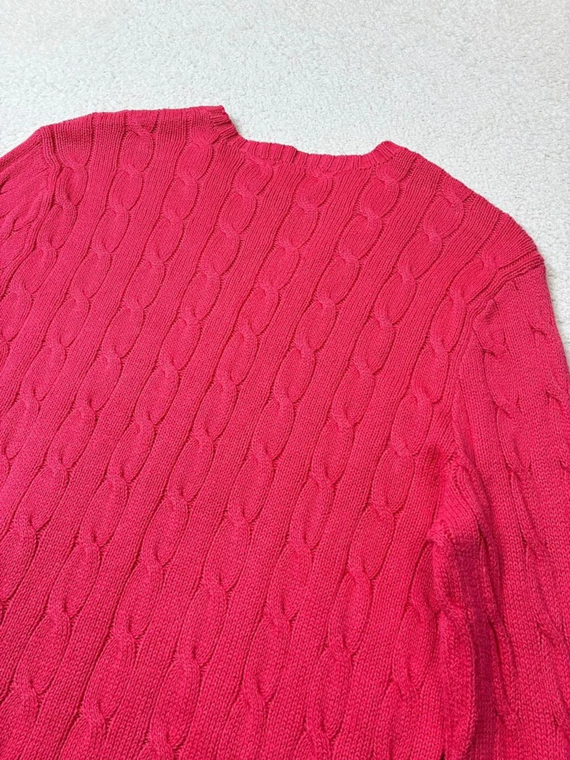 폴로 랄프로렌 케이블 시그니처 로고 니트 PN6204 상품이미지6