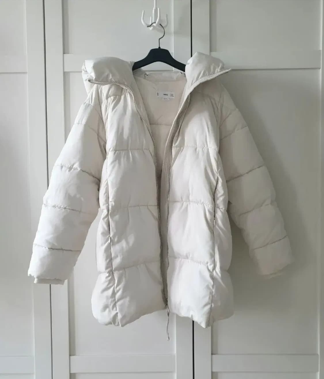 망고 후드패딩 아이보리 상품이미지3