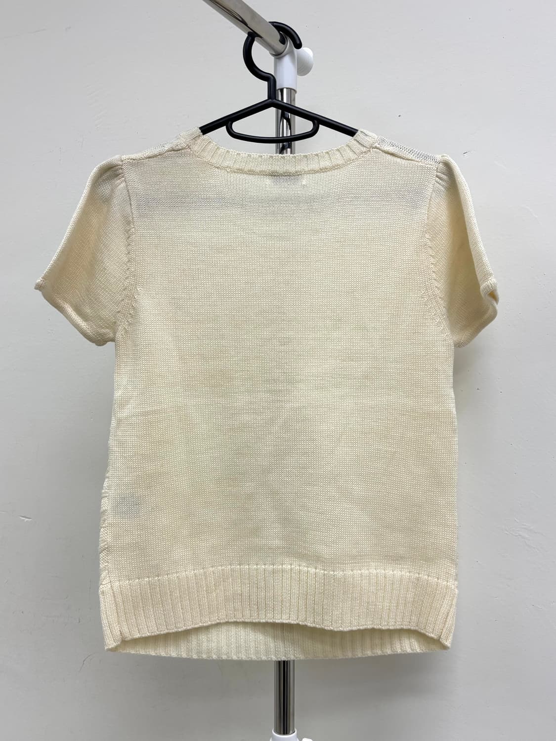 빈티지 리본 아이보리 니트 상품이미지7