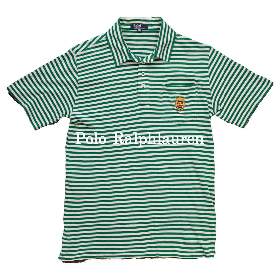 폴로랄프로렌 스트라이프 반팔 피케 셔츠 상품이미지1