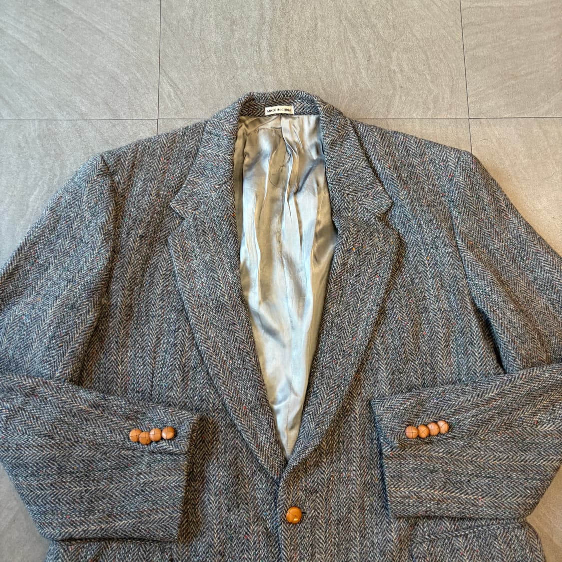 빈티지 해리스트위드 울 자켓 상품이미지2