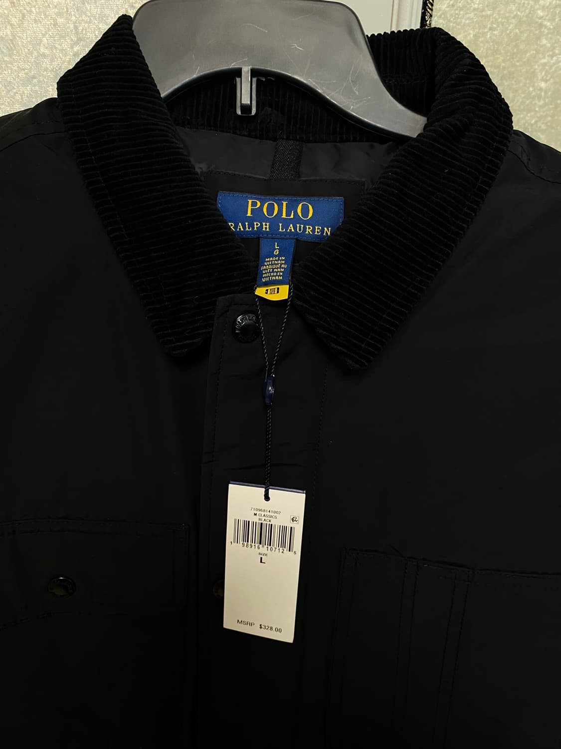 폴로 엘스던 다운 자켓 블랙 L 사이즈 새제품 상품이미지2