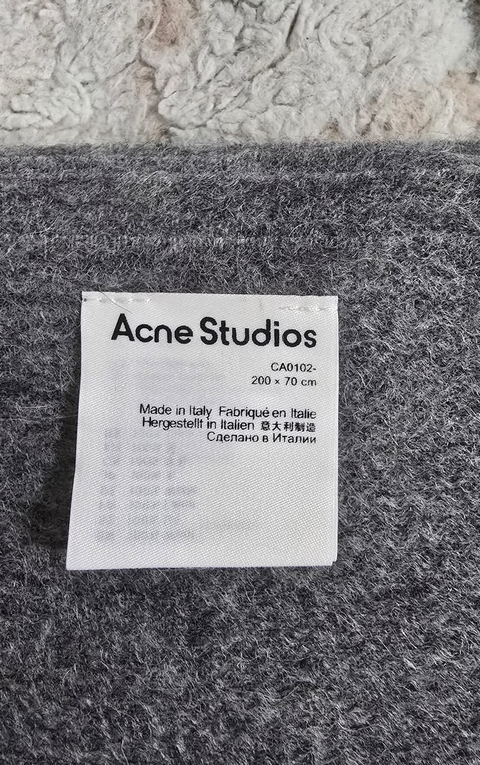 아크네 스튜디오
캐나다 뉴 오버사이즈 울 머플러 목도리  상품이미지4