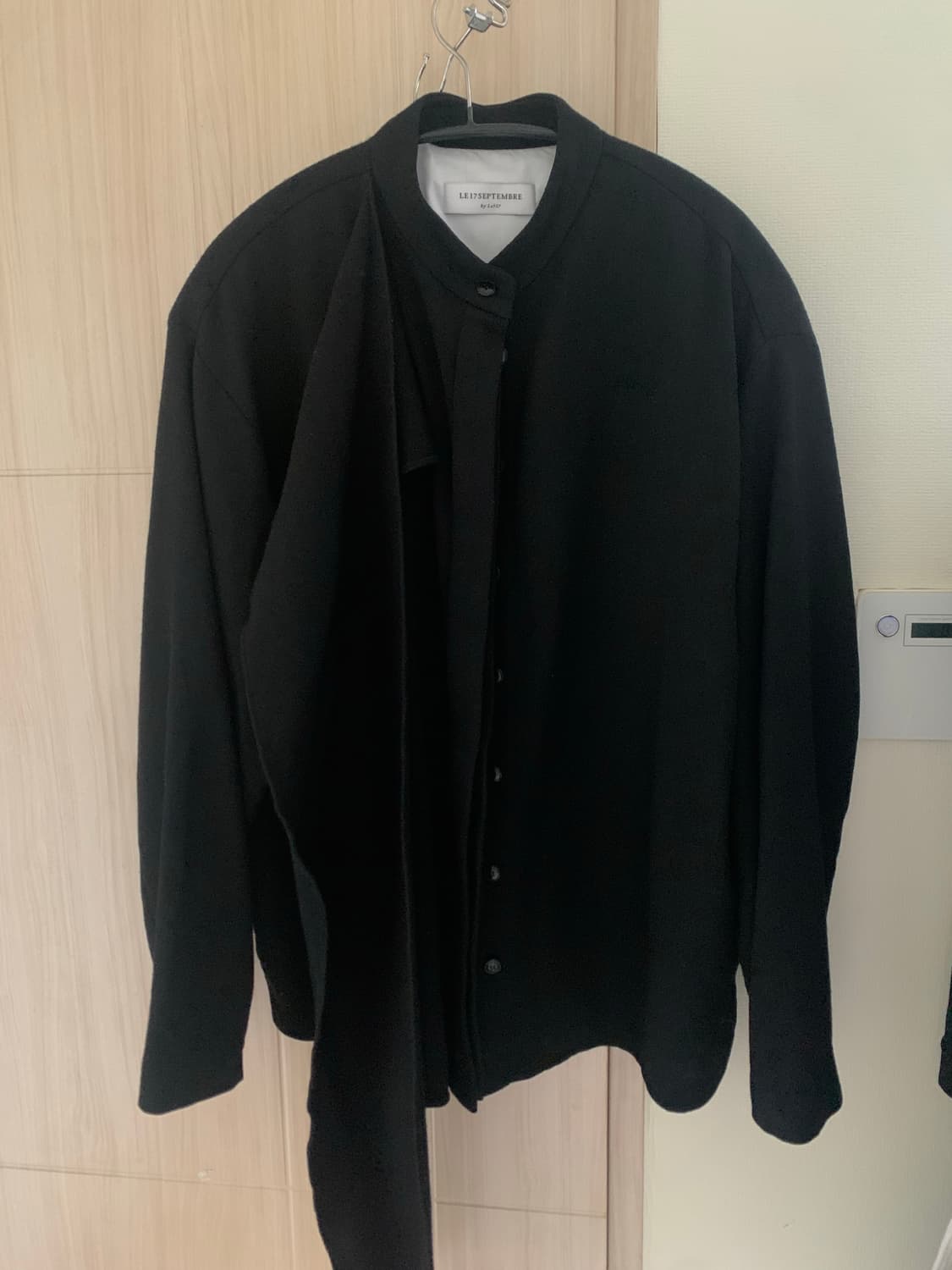 Le17septembre muffler wool shirt 상품이미지3