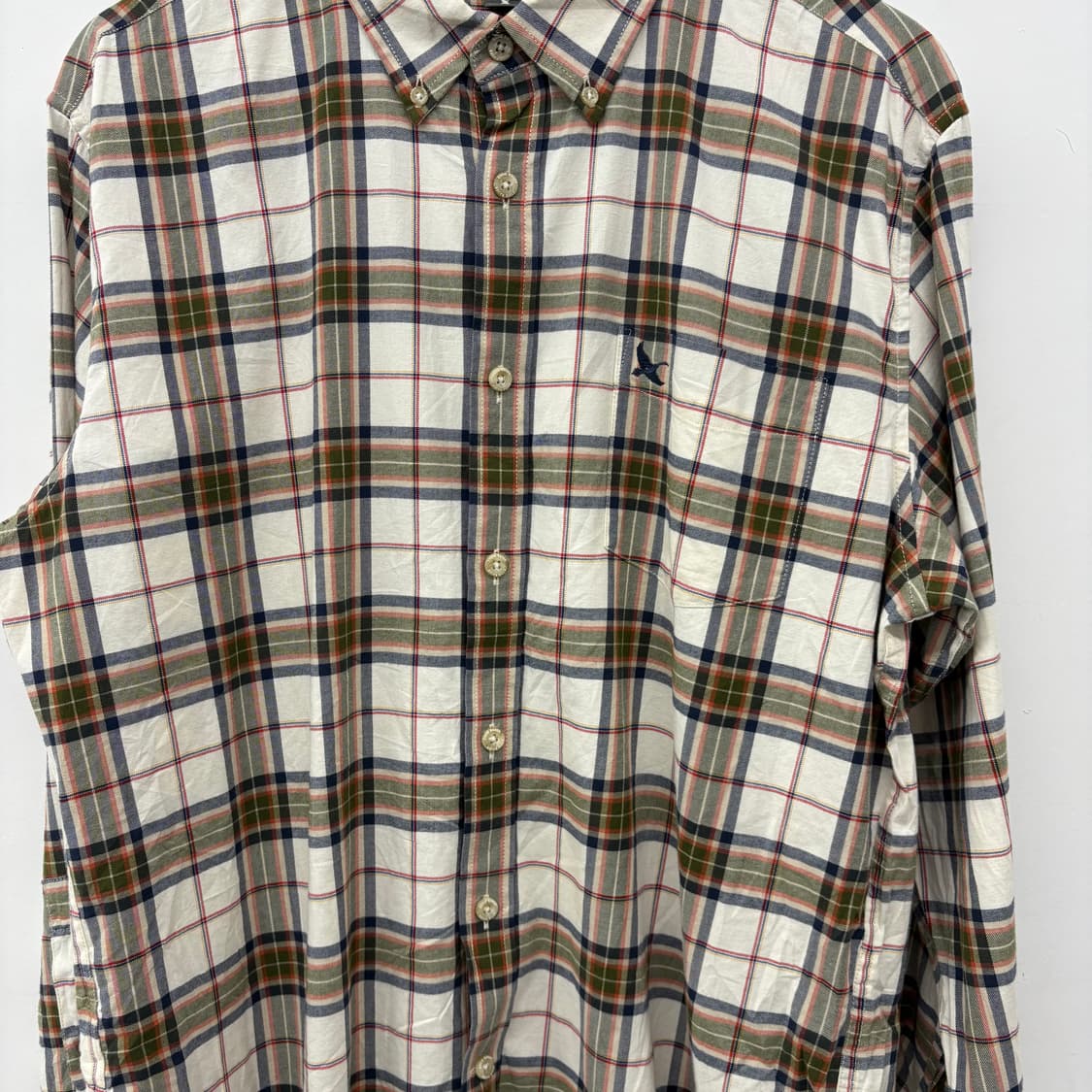 에디바우어 체크 긴팔 셔츠 남/L 상품이미지2