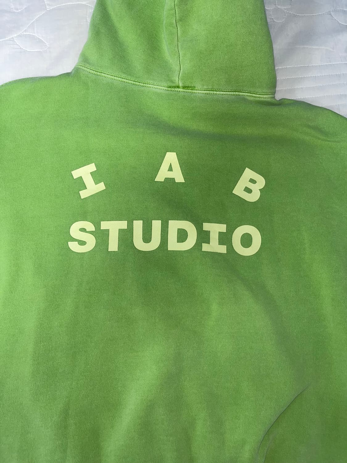 아이앱 스튜디오 후드 피그먼트 그린 상품이미지2