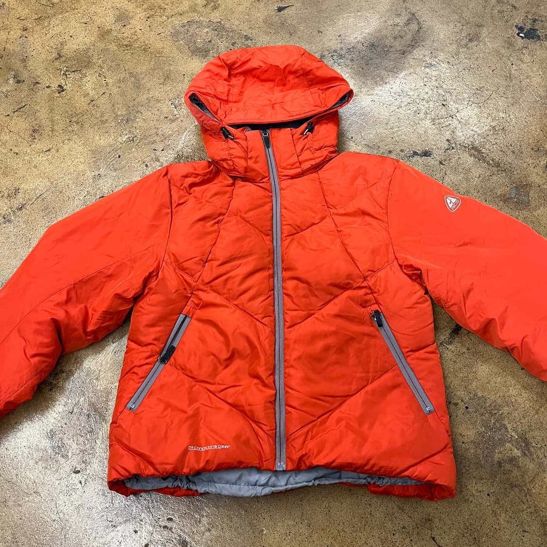 [정품/M] 나이키 ACG 오렌지 패딩 후드 자켓 b14 상품이미지3