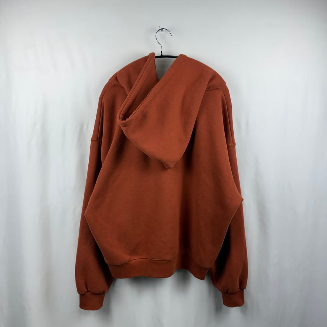 (L) 퍼스텝 해치 록 크롭 후드집업 선셋오렌지 상품이미지6