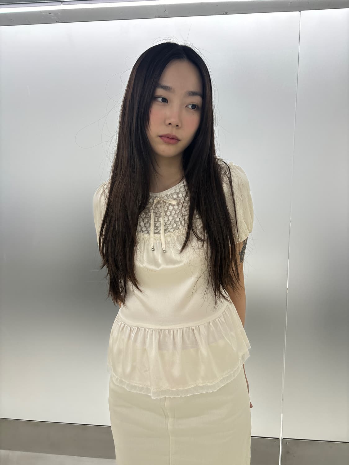 Courreges silk blouse 상품이미지3
