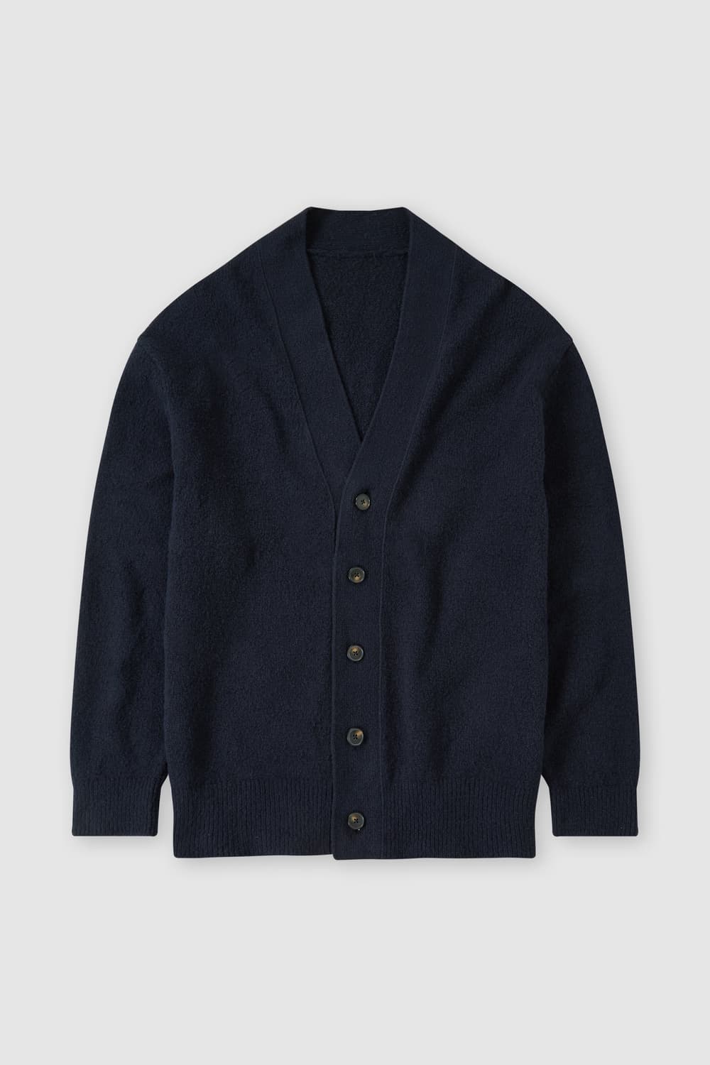 CLOSED 네이비 부클 가디건 L사이즈 상품이미지1