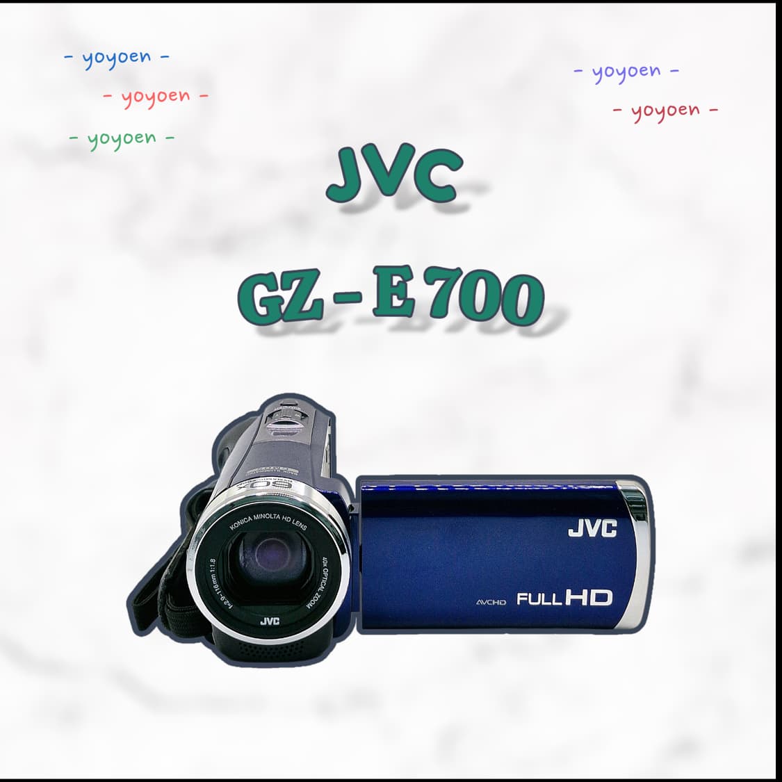 JVC GZ-E700 빈티지캠코더 [ 꾸미기0 ] 상품이미지1
