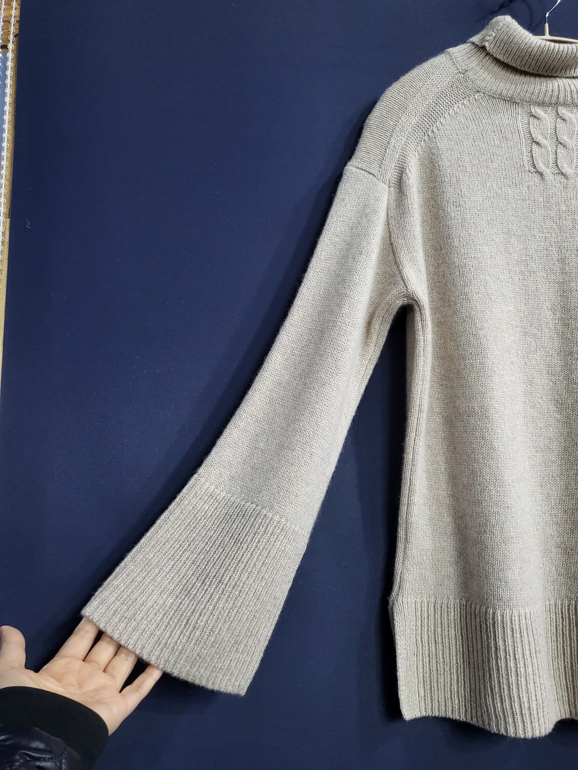 지스튜디오 캐시미어 터틀넥니트 상품이미지3