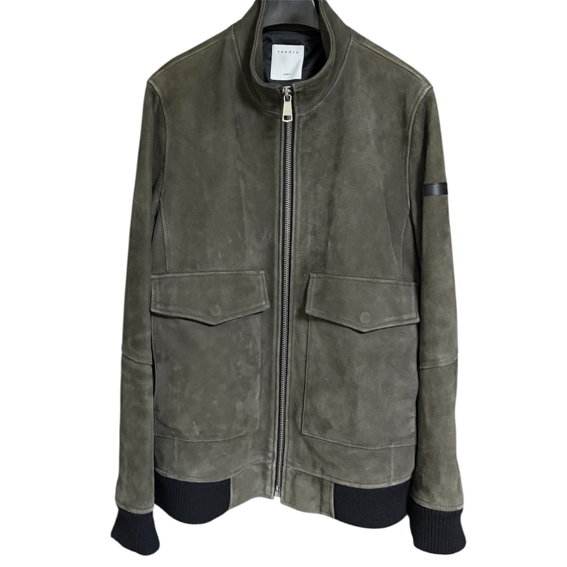 산드로 스웨이드 봄버 자켓 50 상품이미지1