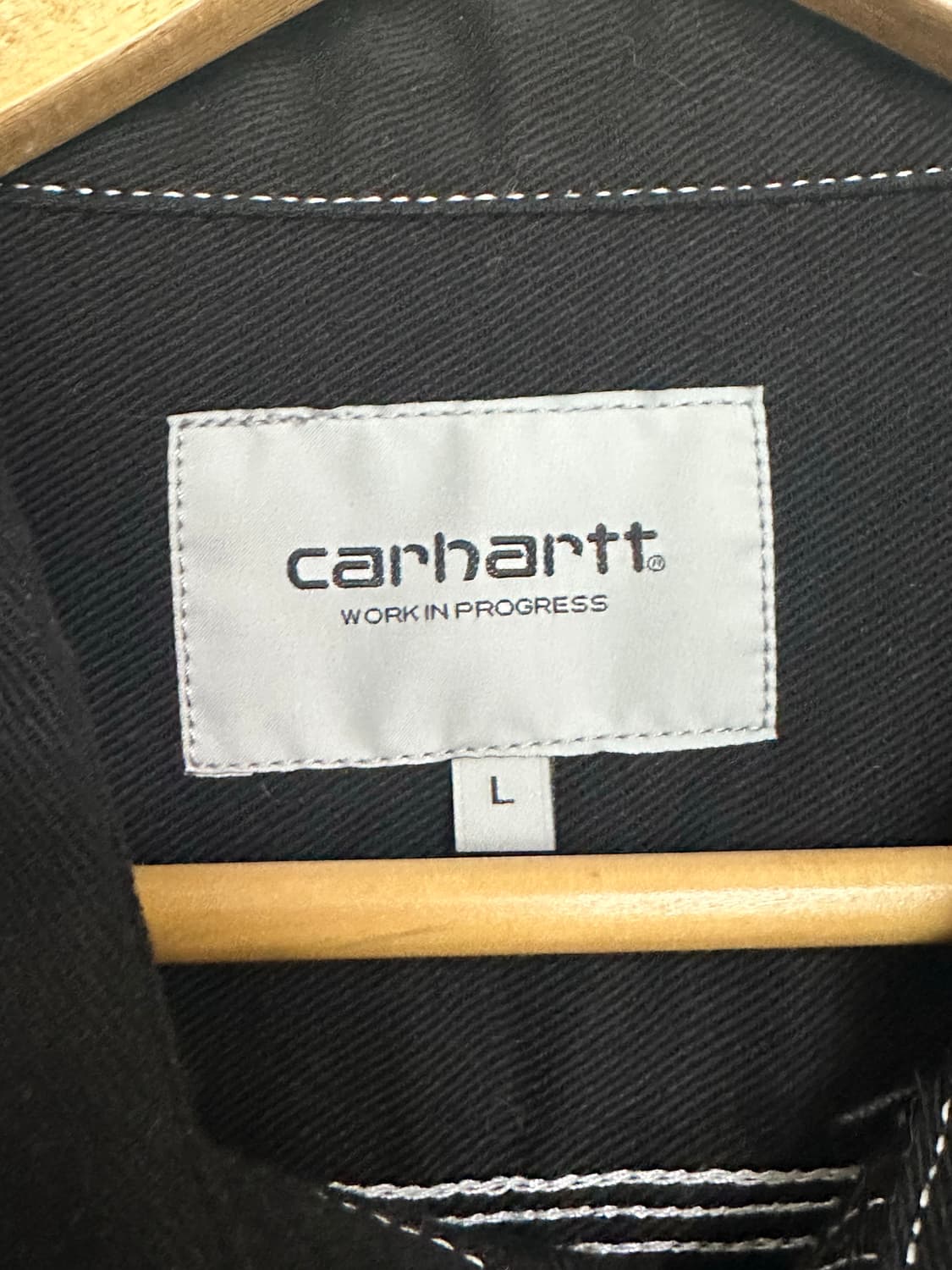 칼하트 초크셔츠 블랙L 상품이미지4