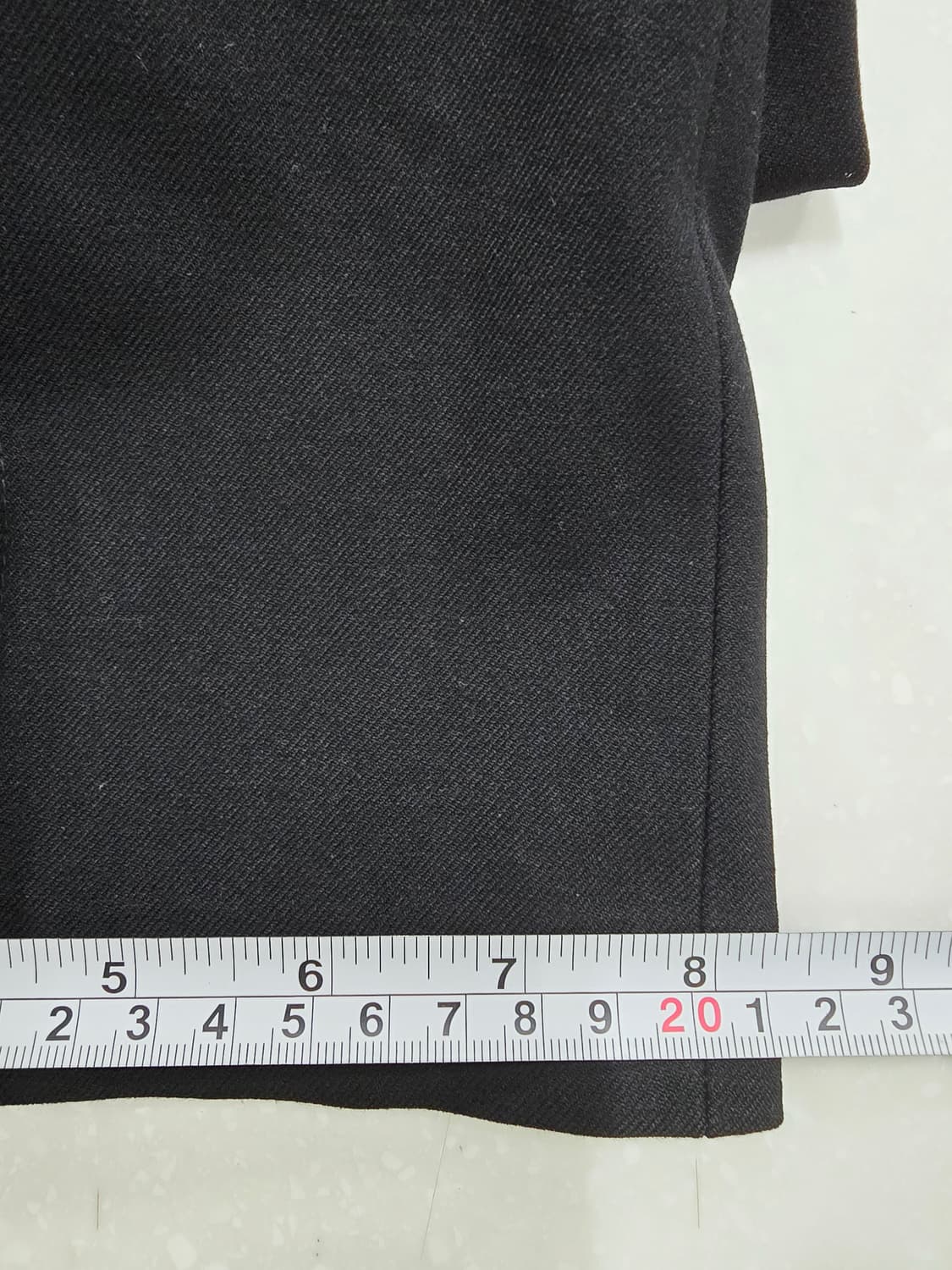 enc 블랙 기본 슬랙스 정장 기모바지 상품이미지7