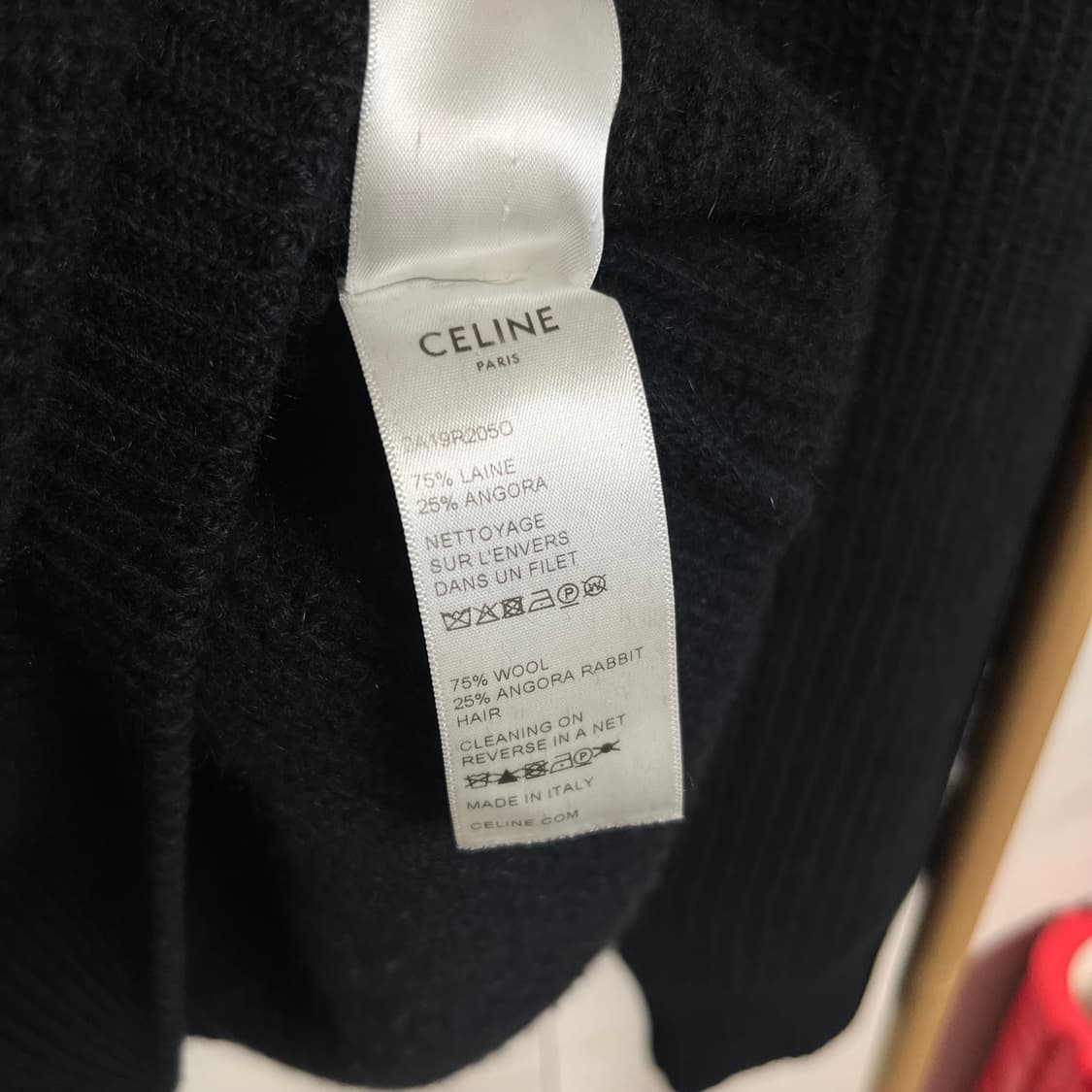 셀린느 로고 리브드 니트 상품이미지7