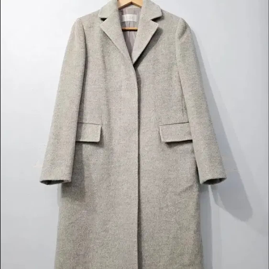 TIME 타임 롱 코트 회색 ~55 상품이미지2