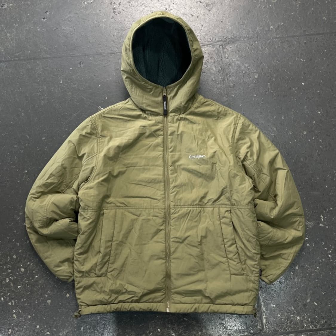 100 커버낫 리버시블 후리스 자켓  상품이미지3