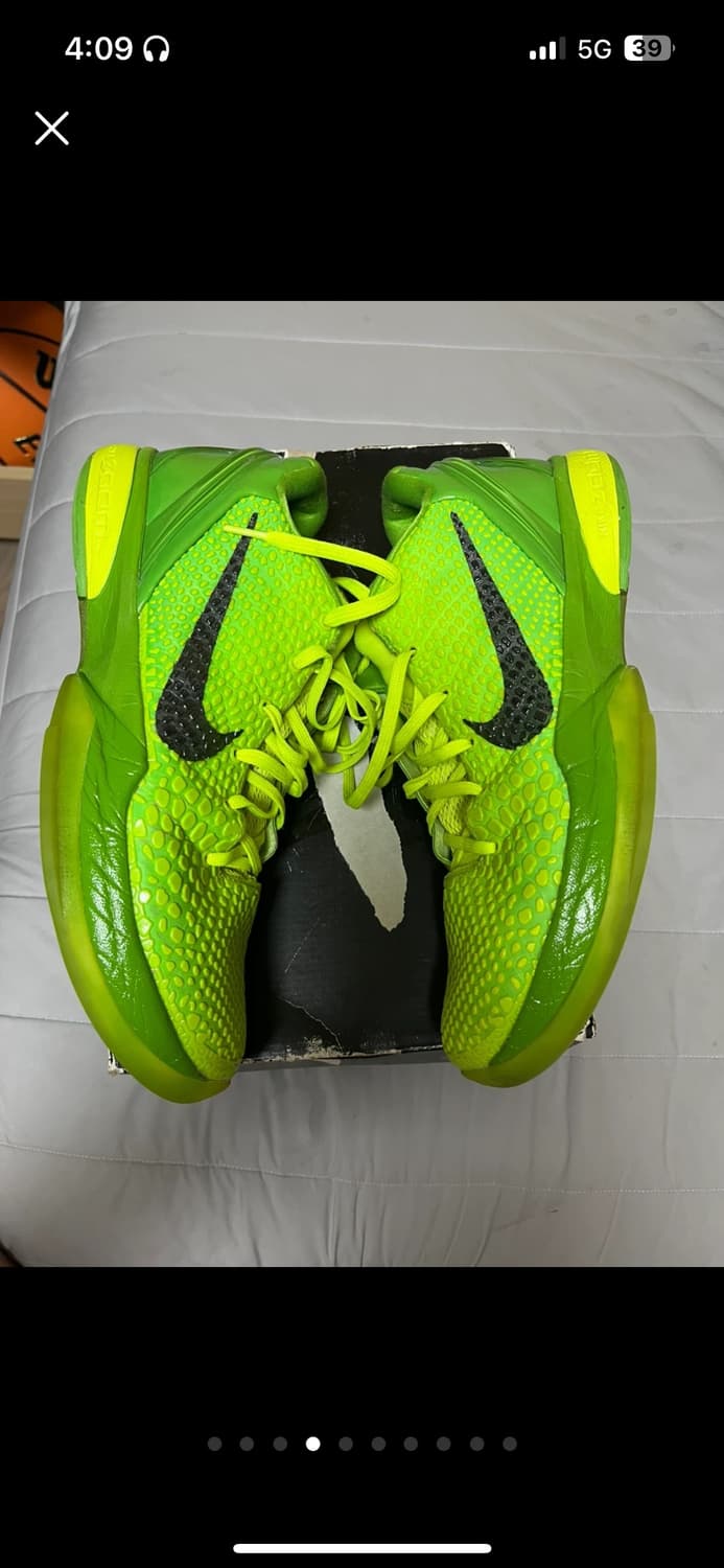 [290] 코비6 그린치 판매/교환 상품이미지6