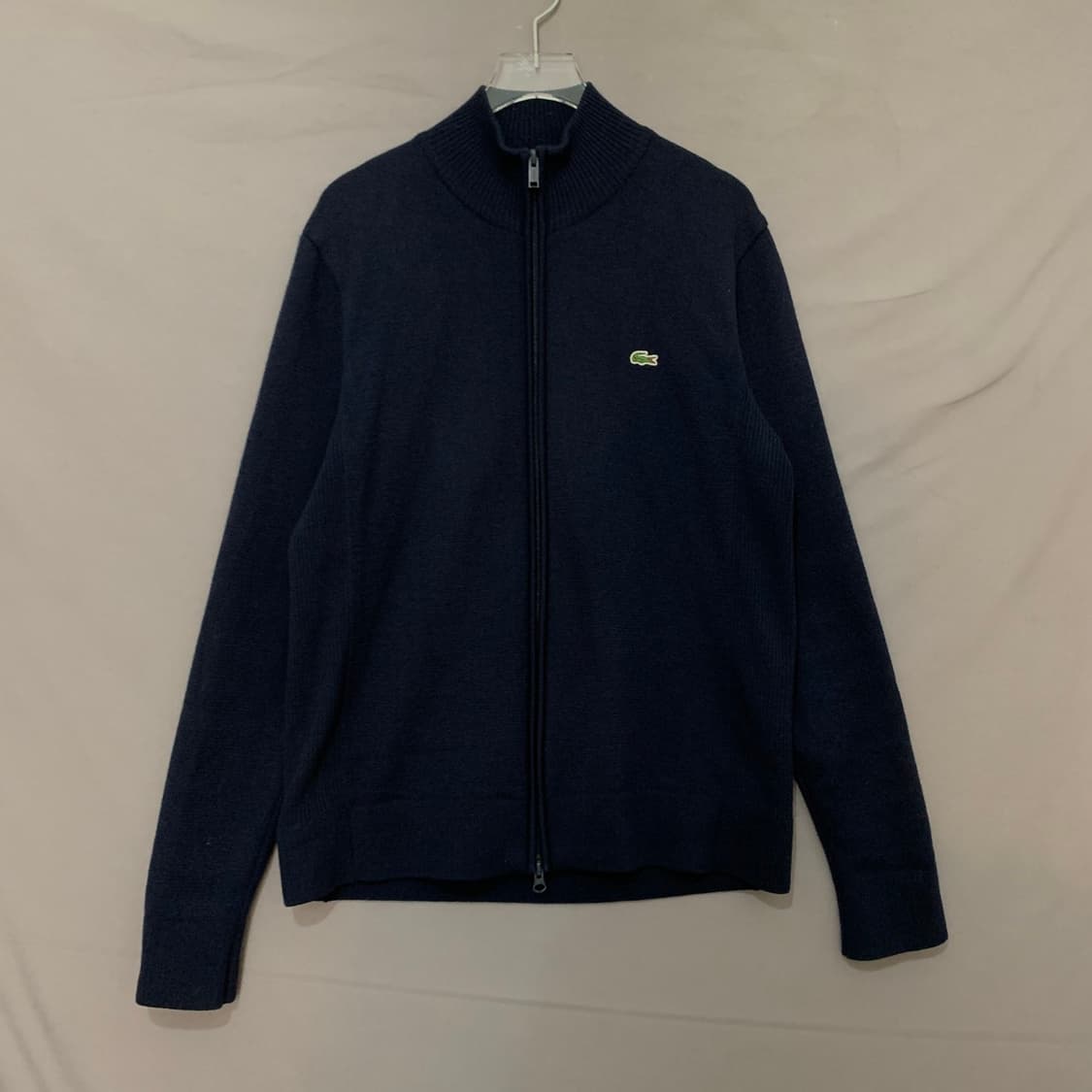 L 라코스테 투웨이 집업 니트 가디건 상품이미지1