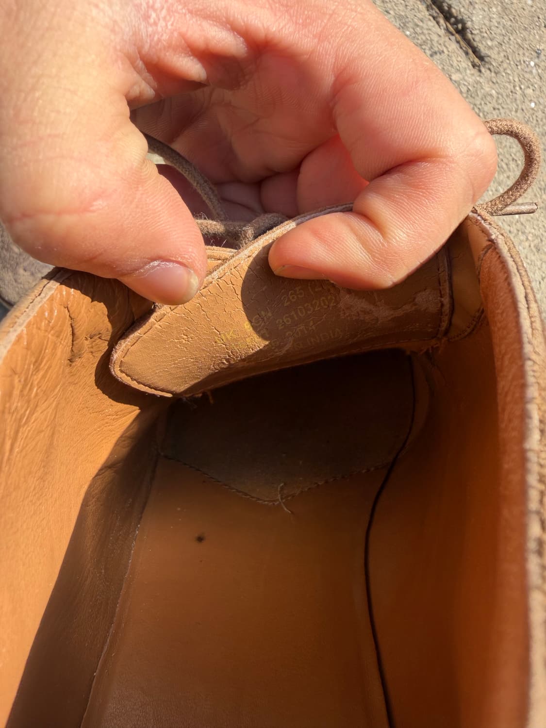 Clarks 브라운 스웨이드 데저트 부츠 265mm 상품이미지8