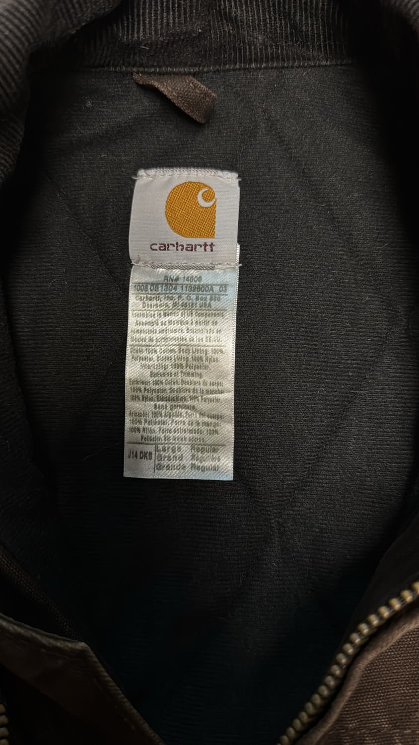 90s 칼하트 J14 산타페 워크 자켓 상품이미지6