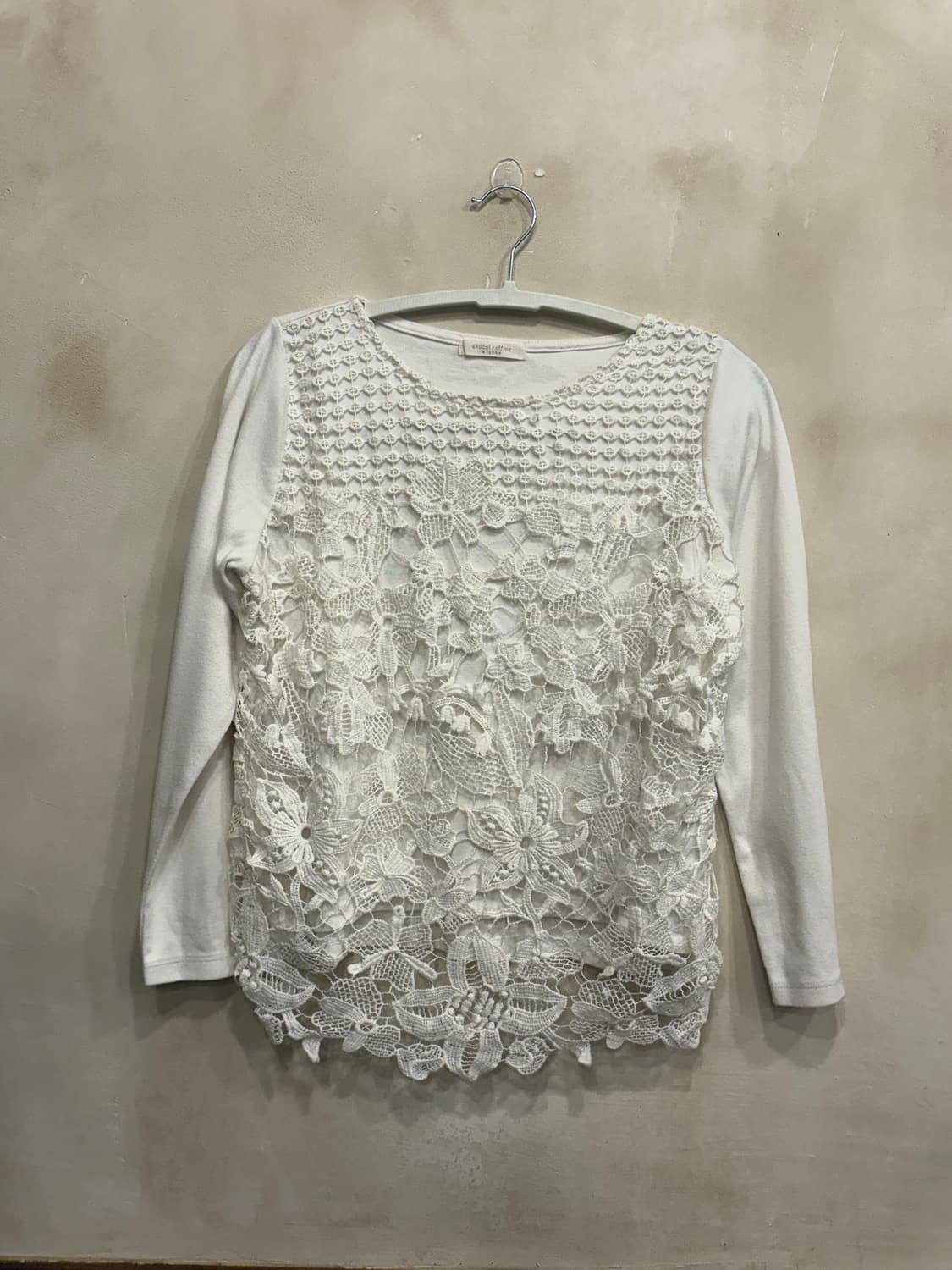 일본빈티지 레이스 티 상품이미지1