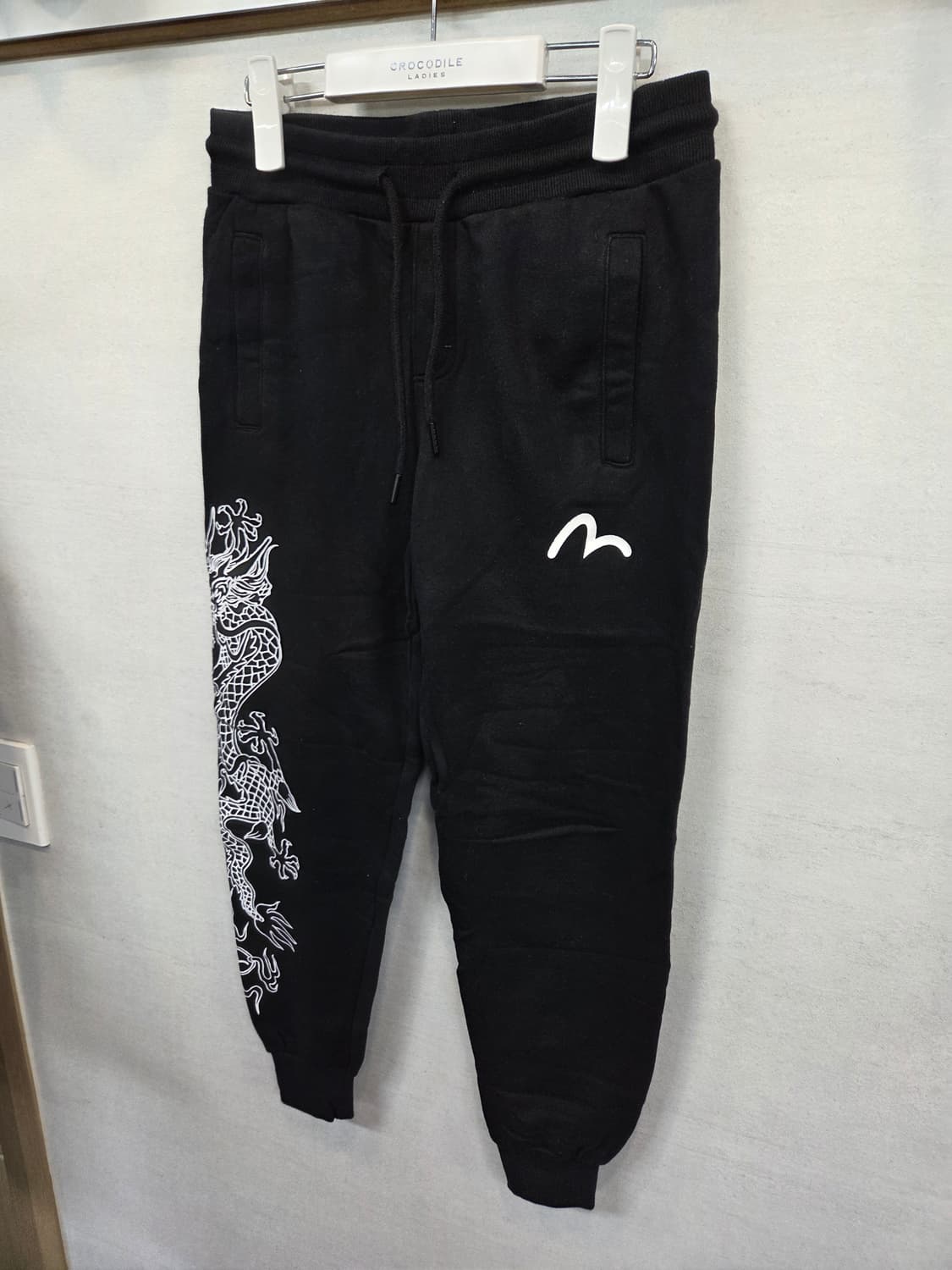 에비수 스카쟌 드래곤 프린팅 스웻팬츠 90 s 상품이미지5