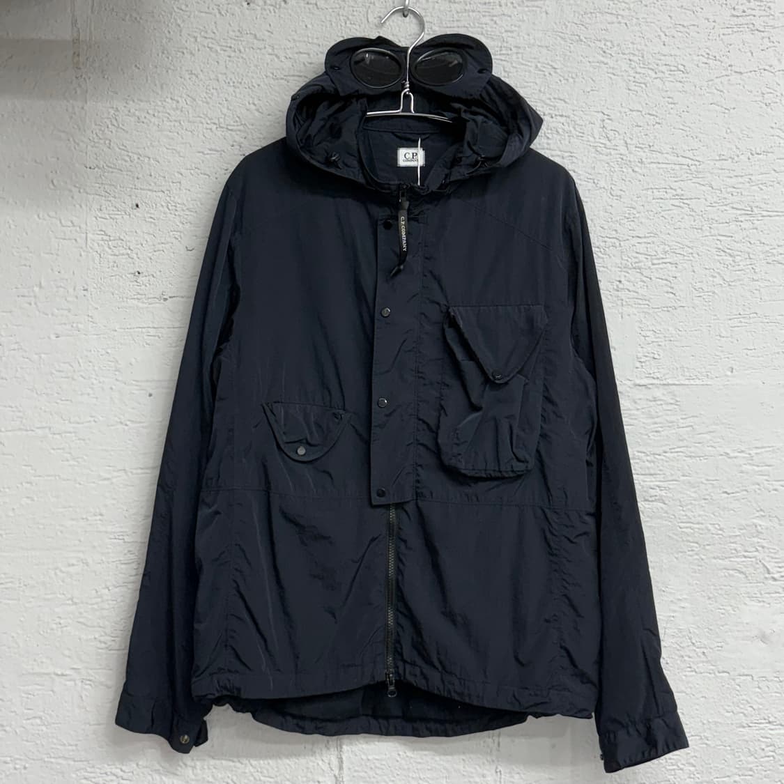 C.P COMPANY Chrome-Shell 메탈릭 나일론쉘 고글 후드  상품이미지3