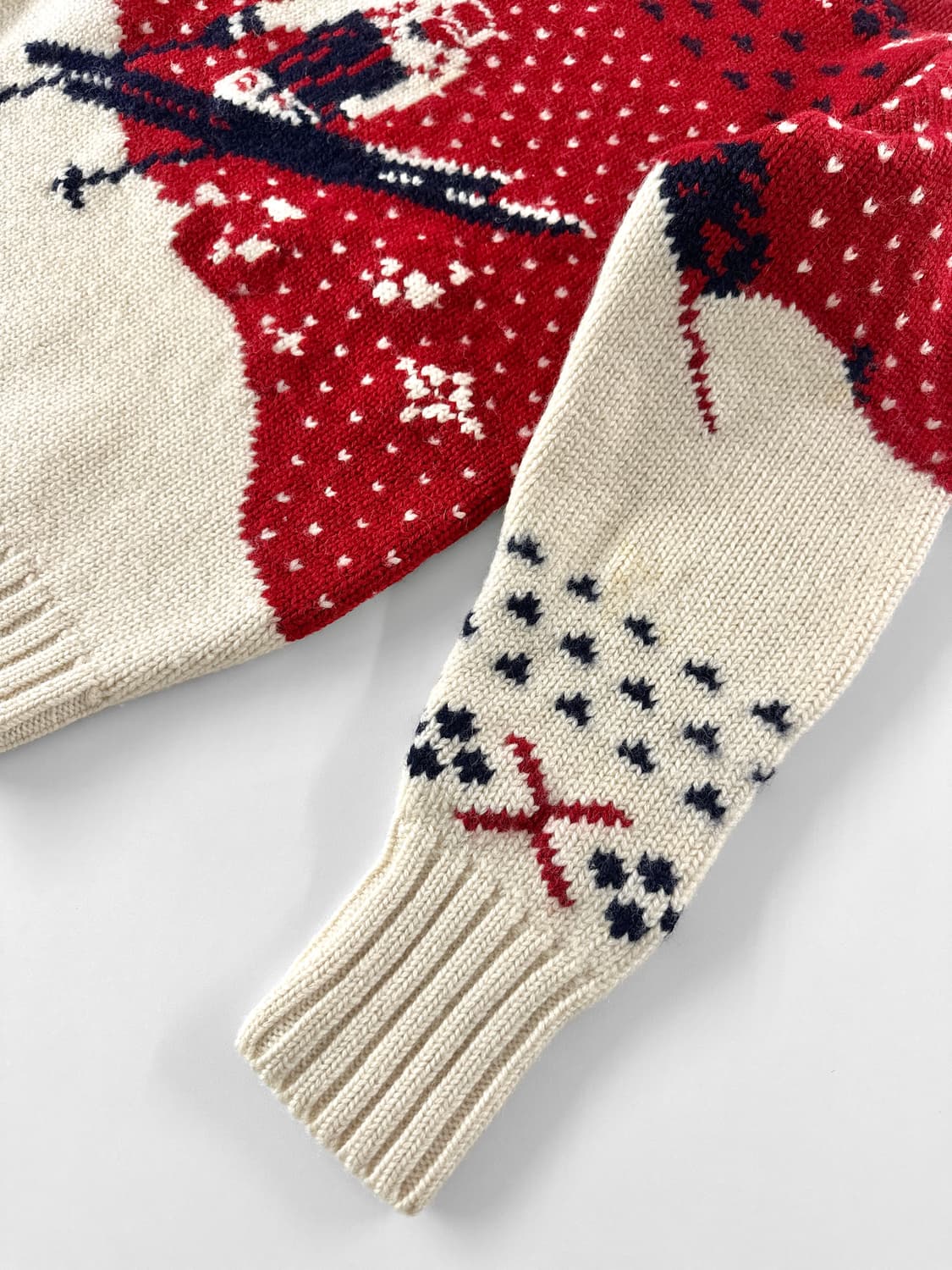 (Rare) 90s 폴로 랄프로렌 다운힐 스키어 울 스웨터 상품이미지9