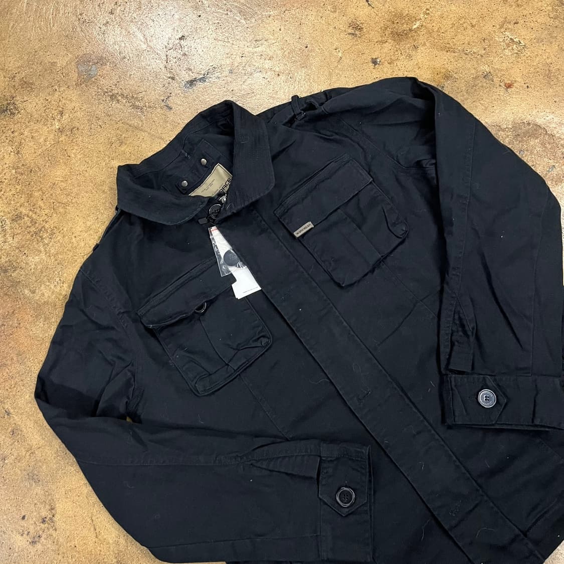 [정품/XL] 블루포스 블랙 야상 자켓 b10 상품이미지1