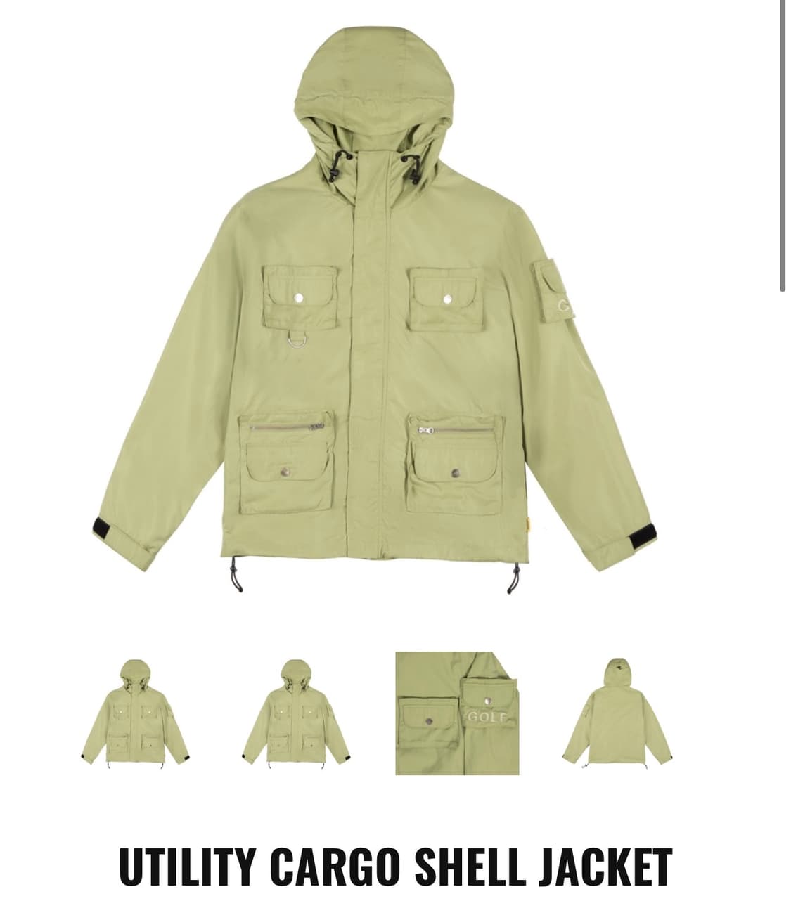 골프왕 유틸리티 카고 자켓 바람막이 상품이미지5