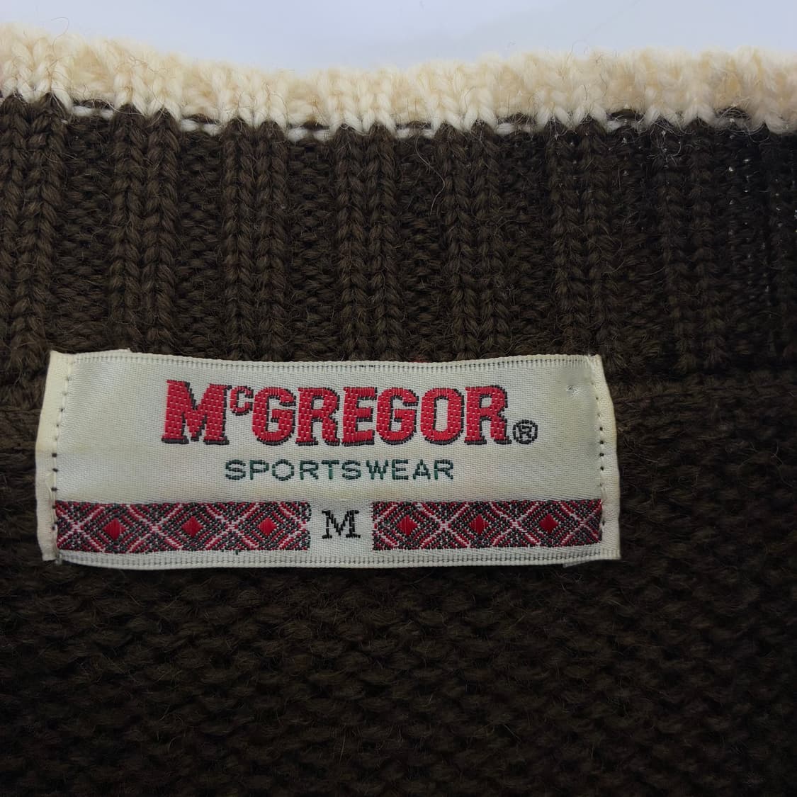 Mcgregor  맥그리거 스포츠 웨어 90,s 울니트 상품이미지4