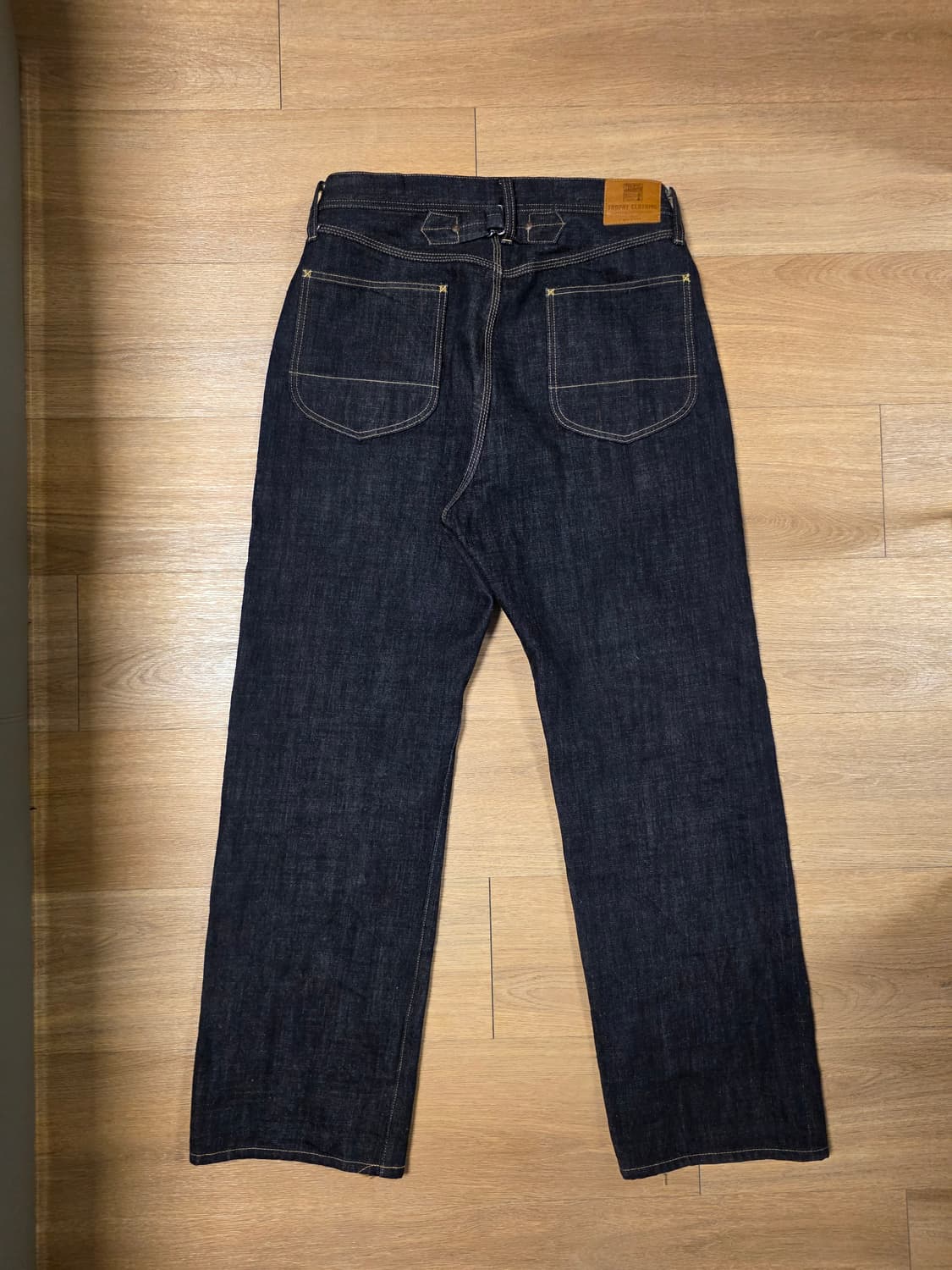 (34)트로피클로딩 1604 더트데님팬츠 신치백 셀비지 청바지 1605 상품이미지3