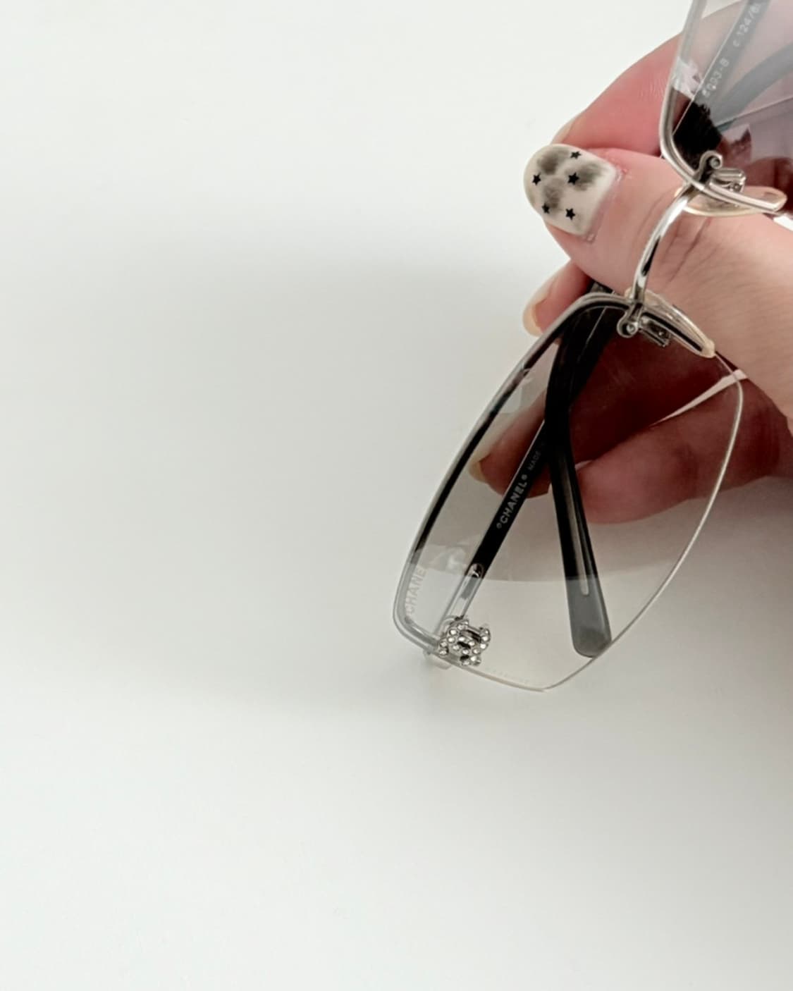 샤넬 큐빅 로고 안경 선글라스 상품이미지2