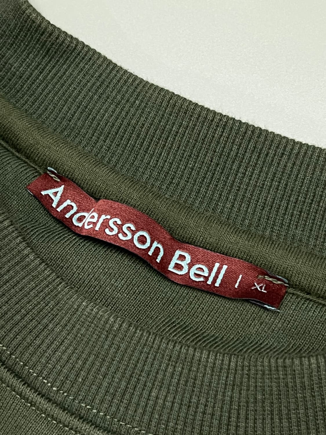 (XL) 앤더슨벨 플레르 엠보더리 스웻셔츠 상품이미지4