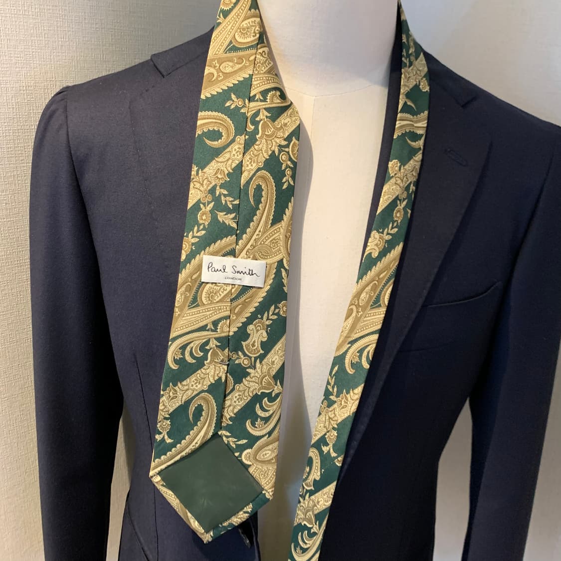 폴스미스(Paul smith) 페이즐리 명품 클래식넥타이 A+등급 상품이미지2