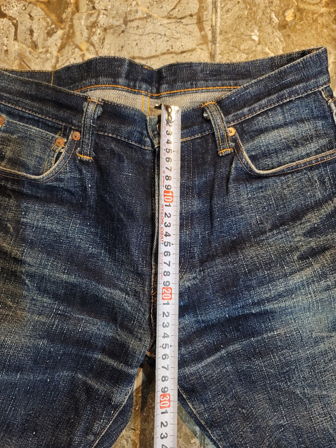 사무라이진 헤비온즈 셀비지 워싱 데님팬츠  상품이미지7